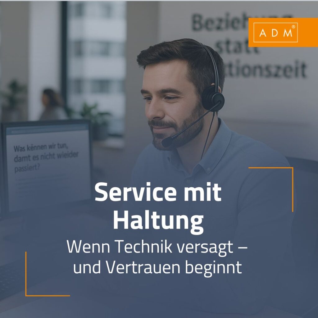 Service mit Haltung